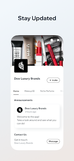 Dew Luxury Brands Screen 2