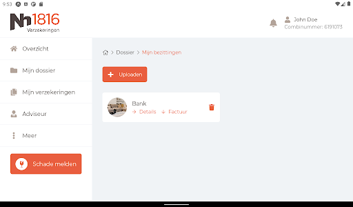 VerzekeringApp screenshot 5
