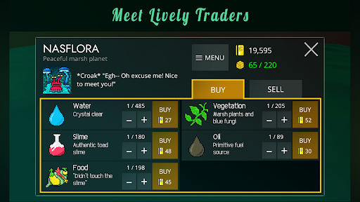 Galaxy Trader - Space RPG Screen 2