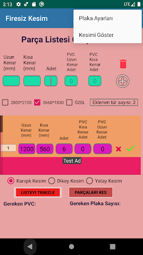 Firesiz Kesim Screen 2