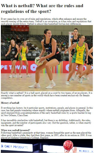 How to Play Netball Screenshot 4 - AppWisp.com