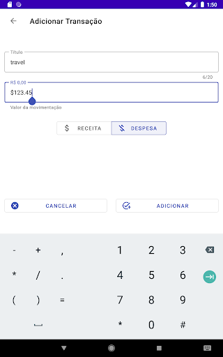 Carteiras - Gestão Financeira