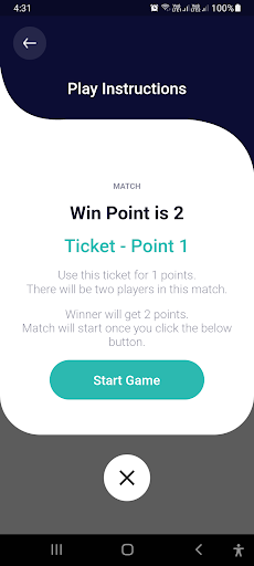 Android application Bingo screenshort