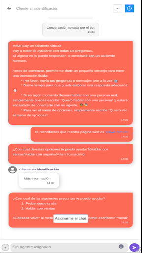 Android application Optiwe Agent screenshort