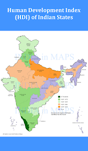 INDIA in MAPS