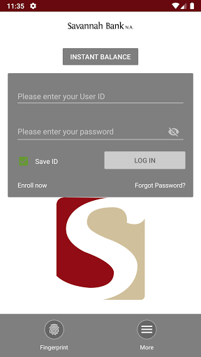 Savannah Bank NA Mobile Screen 2