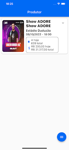 Tá na mão Ingressos - Produtor Screen 3