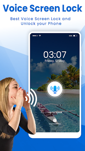 Screenshot of Voice Screen Lock