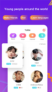 Скачать Make Friends Meet Dating Language Exchange YoMe Онлайн бесплатно на Андроид