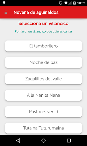 Novena de Aguinaldos Screen 3
