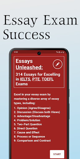 Android application Essays for IELTS, PTE, TOEFL screenshort