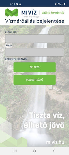 MIVÍZ applikáció