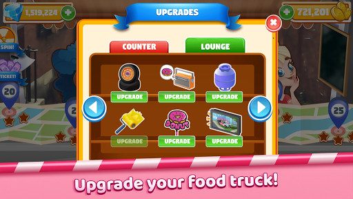 Boston Donut Truck - Fast Food Cooking Game screenshots 3