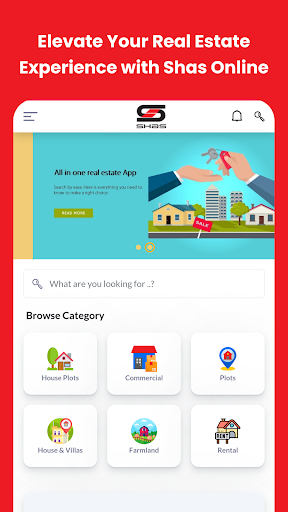 Android application ShasOnline screenshort