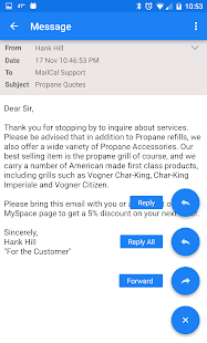 MailCal for Exchange Screenshot