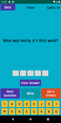 Quiz about Rick and Morty - Screenshot 1