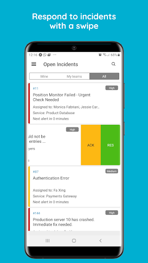 Android application TaskCall screenshort