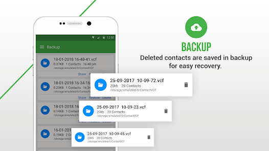 Captura 31 Duplicate Contacts Fixer android