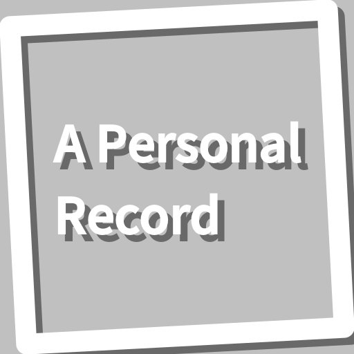 Book, A Personal Record logo