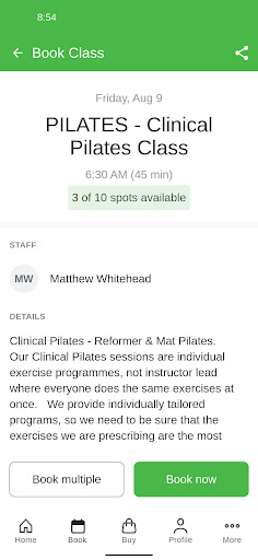 MV Fitness - Boot Camp & PT Screen 3