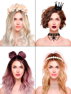 Hair Styler Photo Editor  APK screenshots 1