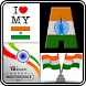 Republic Day Indian Flag Letter 26 Janury DP Frame