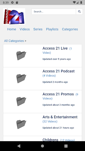Access 21 Screen 3