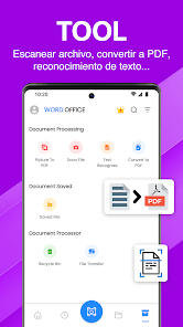 Imágen 7 Word Office - PDF, Docx, XLSX android