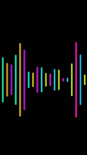 Android application equalizer wallpaper screenshort