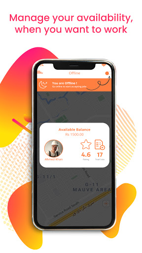 HandyMan Provider Screen 2