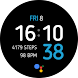 Clean Digital: Watch face - Androidアプリ