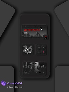 Coves KWGT – Neumorphism inspired widgets (MOD, Paid) v9.0 1