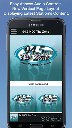 94.5 HD2 The Zone Screen 2