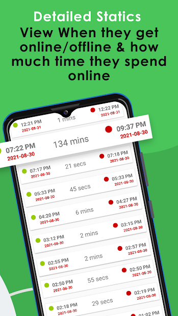 Screenshot 9 Walog Last Seen Online Tracker android
