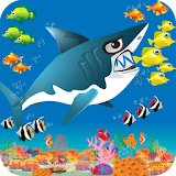 Shark Journey: Hungry Big Fish Eat Small and grow icon