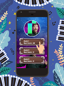 Screenshot 1 Mr Beast Piano Tiles Games android