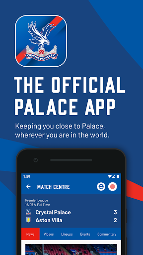 Crystal Palace FC Screenshot 1 - AppWisp.com