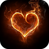 Fiery Heart Live Wallpaper icon