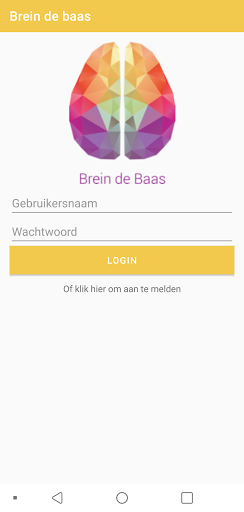 Android application Brein de baas screenshort