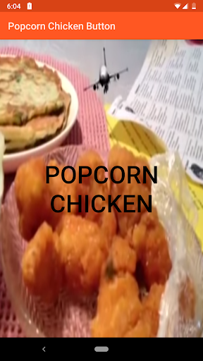 Popcorn Chicken Button