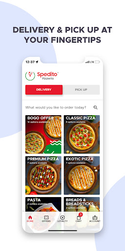 Spedito Pizzeria Screen 2