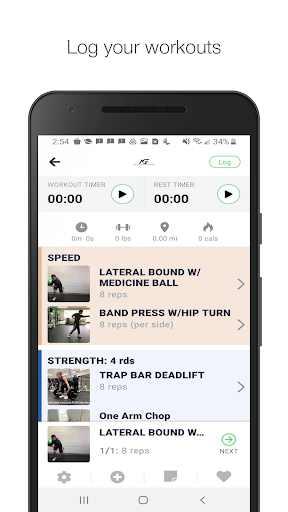 Athletic Golf Fitness Screen 2