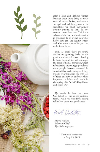 Screenshot of My Herbs Magazine