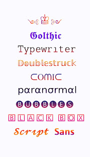 Fonts - fancy cool fonts & emoji  Screenshots 1