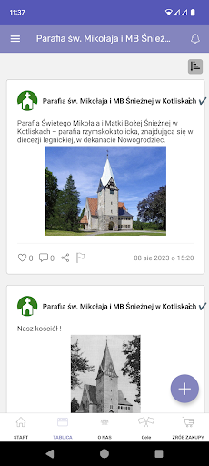 Parafia Kotliska Screen 2