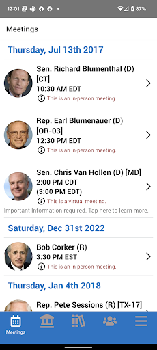 Legislative Day Screen 2