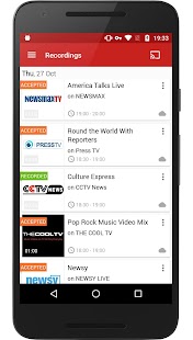 FilmOn EU Live TV Chromecast Screenshot