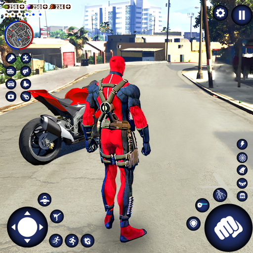 Miami Rope Hero Spider Game 2 3.4.3 Icon