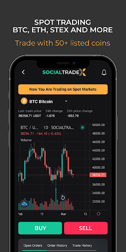 SocialTradeX Screen 3