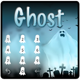 Graveyard halloween ghost tema icon